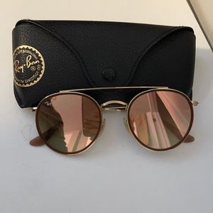 Ray-Ban round double bridge sunglasses